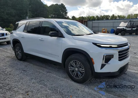 2025 Chevrolet Traverse Lt из США, поврежденный, VIN 1GNERGRS1SJ295042